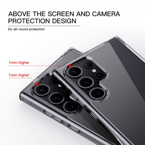 For Samsung Galaxy S24 5G Crystal Series PC + TPU Phone Case(Transparent)