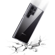For Samsung Galaxy S24 5G Crystal Series PC + TPU Phone Case(Transparent)