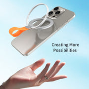 MagSafe Magnetic Pivot Stand Phone Ring Holder(Silver)