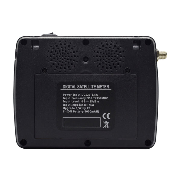 iBRAVEBOX V10 Finder Max 4.3 inch Display Digital Satellite Meter Signal Finder, Support DVB-S/S2/S2X, Plug Type:AU Plug(Black)