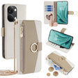 For OnePlus Ace 2V 5G Crossbody Litchi Texture Leather Phone Case(White) - OnePlus Cases by PMC TechLife | Online Shopping South Africa | PMC TechLife | Buy Now Pay Later Mobicred