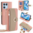 For OnePlus Ace Racing Crossbody Litchi Texture Leather Phone Case(Pink) - OnePlus Cases by PMC TechLife | Online Shopping South Africa | PMC TechLife | Buy Now Pay Later Mobicred