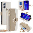 For OnePlus Nord CE 2 5G Crossbody Litchi Texture Leather Phone Case(White) - OnePlus Cases by PMC TechLife | Online Shopping South Africa | PMC TechLife | Buy Now Pay Later Mobicred