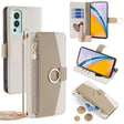 For OnePlus Nord 2 5G Crossbody Litchi Texture Leather Phone Case(White) - OnePlus Cases by PMC TechLife | Online Shopping South Africa | PMC TechLife | Buy Now Pay Later Mobicred