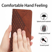For Tecno Spark Go 2024 / POP 8 Diamond Splicing Skin Feel Magnetic Leather Phone Case(Brown)