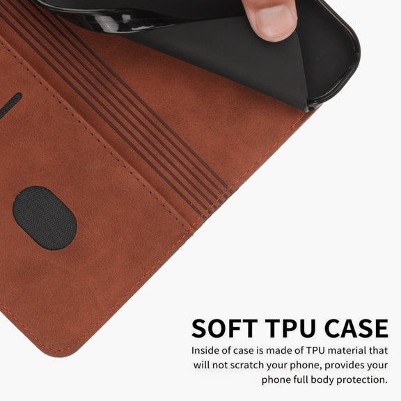 For Tecno Spark Go 2024 / POP 8 Diamond Splicing Skin Feel Magnetic Leather Phone Case(Brown)