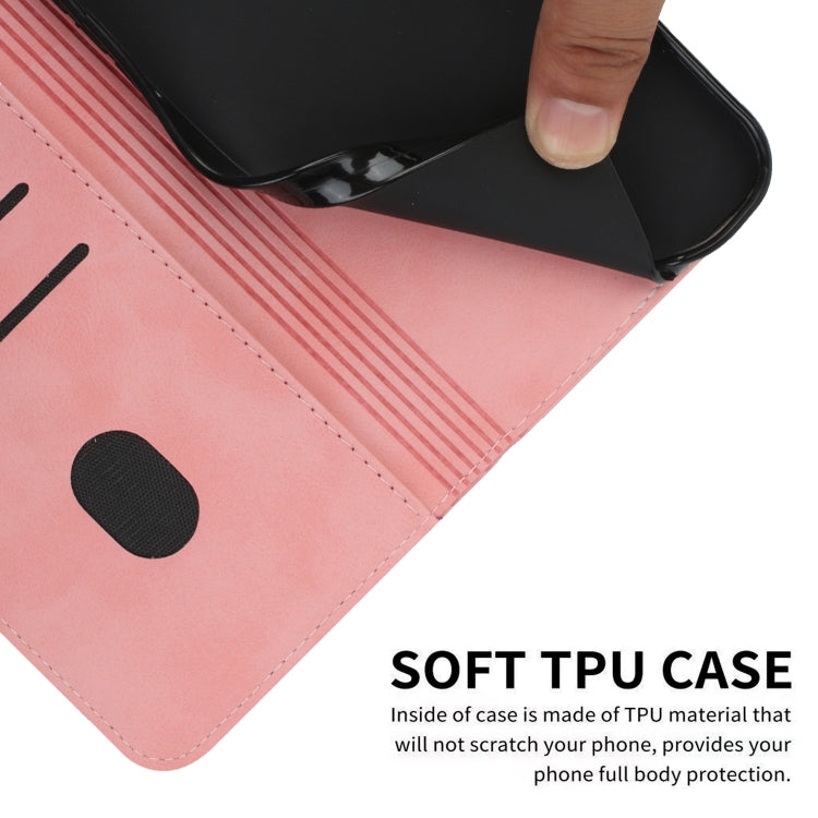 For Tecno Spark Go 2024 / POP 8 Diamond Splicing Skin Feel Magnetic Leather Phone Case(Rose Gold)
