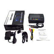 iBRAVEBOX V10 Finder Pro 4.3 inch Display Digital Satellite Meter Signal Finder, Support DVB-S/S2/S2X/T/T2/C, Plug Type:EU Plug(Black)