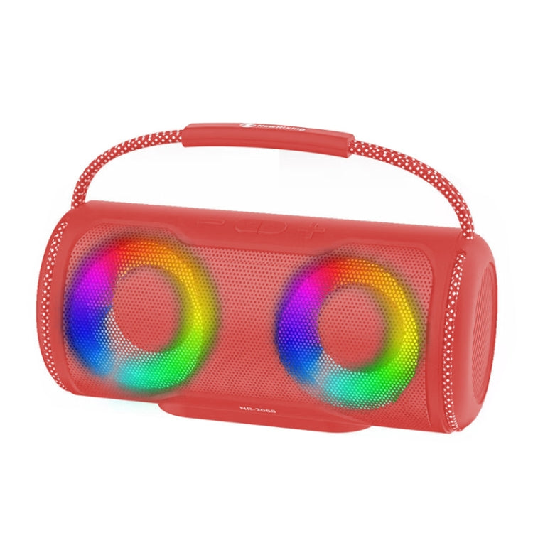 NewRixing NR2088 Wireless Portable TWS Bluetooth Speaker(Red)