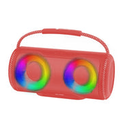 NewRixing NR2088 Wireless Portable TWS Bluetooth Speaker(Red)