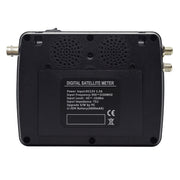 iBRAVEBOX V10 Finder Pro+ 4.3 inch Display Digital Satellite Meter Signal Finder, Support DVB-S/S2/S2X/T/T2/C AHD, Plug Type:EU Plug(Black)