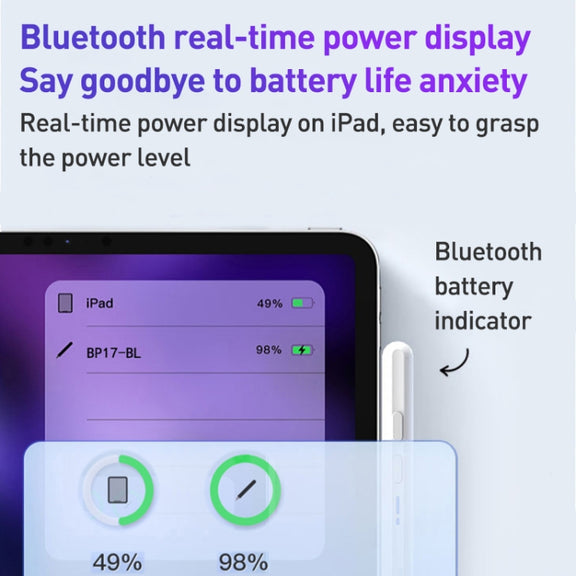 Lenovo ThinkPlus BP17-BL Magnetic Bluetooth Touch Capacitive Stylus Pen for iPad