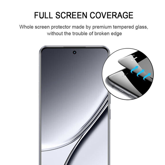For Realme GT5 Pro 25pcs 3D Curved Edge Full Screen Tempered Glass Film