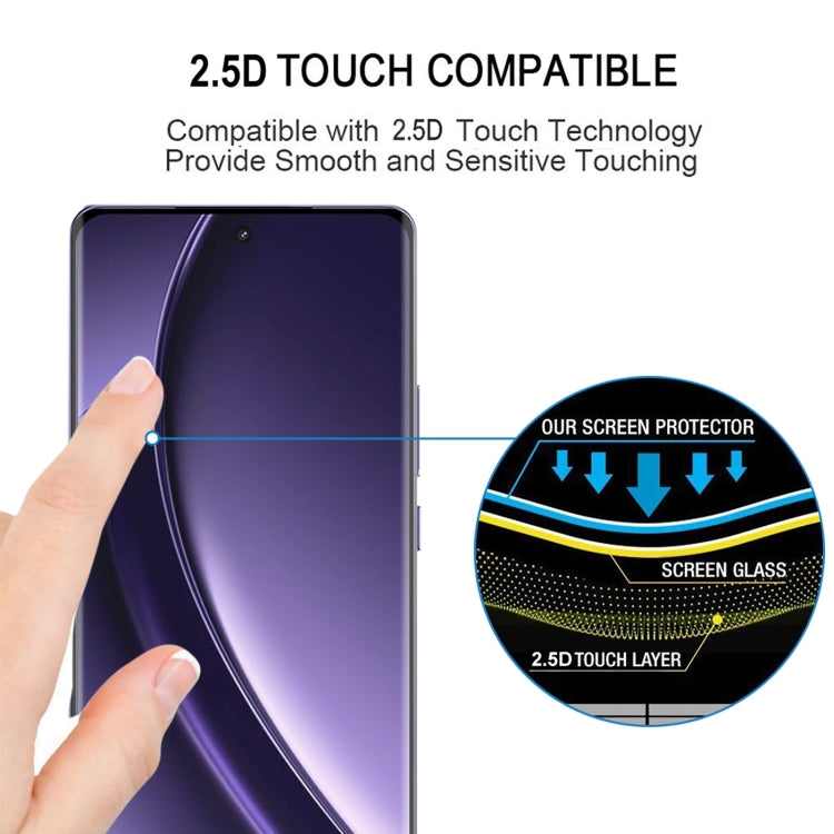 For Realme GT Neo6 / GT 6T 25pcs 3D Curved Edge Full Screen Tempered Glass Film