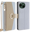 For Sharp Aquos R9 Crossbody Litchi Texture Leather Phone Case(Blue) - More Brand by PMC TechLife | Online Shopping South Africa | PMC TechLife | Buy Now Pay Later Mobicred