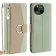 For Sharp Aquos R9 Crossbody Litchi Texture Leather Phone Case(Green) - More Brand by PMC TechLife | Online Shopping South Africa | PMC TechLife | Buy Now Pay Later Mobicred