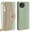For Sharp Aquos wish4 Crossbody Litchi Texture Leather Phone Case(Green) - More Brand by PMC TechLife | Online Shopping South Africa | PMC TechLife | Buy Now Pay Later Mobicred