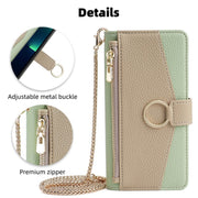 For Sharp Aquos wish4 Crossbody Litchi Texture Leather Phone Case(Green)