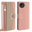 For Sharp Aquos wish4 Crossbody Litchi Texture Leather Phone Case(Pink) - More Brand by PMC TechLife | Online Shopping South Africa | PMC TechLife | Buy Now Pay Later Mobicred