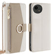 For Sharp Aquos wish4 Crossbody Litchi Texture Leather Phone Case(White) - More Brand by PMC TechLife | Online Shopping South Africa | PMC TechLife | Buy Now Pay Later Mobicred