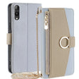 For Rakuten Hand 5G Crossbody Litchi Texture Leather Phone Case(Blue) - More Brand by PMC TechLife | Online Shopping South Africa | PMC TechLife | Buy Now Pay Later Mobicred