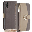 For Rakuten Hand 5G Crossbody Litchi Texture Leather Phone Case(Grey) - free shipping - PMC TechLife - Order now!