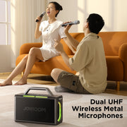 JOYROOM JR-MW03 Pies Series Party Double Microphone Bluetooth Speaker