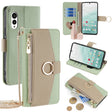 For Fujitsu Arrows N F-51C Crossbody Litchi Texture Leather Phone Case(Green) - free shipping - PMC TechLife - Order now!