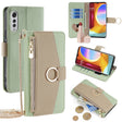 For LG Velvet Crossbody Litchi Texture Leather Phone Case(Green) - LG by PMC TechLife | Online Shopping South Africa | PMC TechLife | Buy Now Pay Later Mobicred