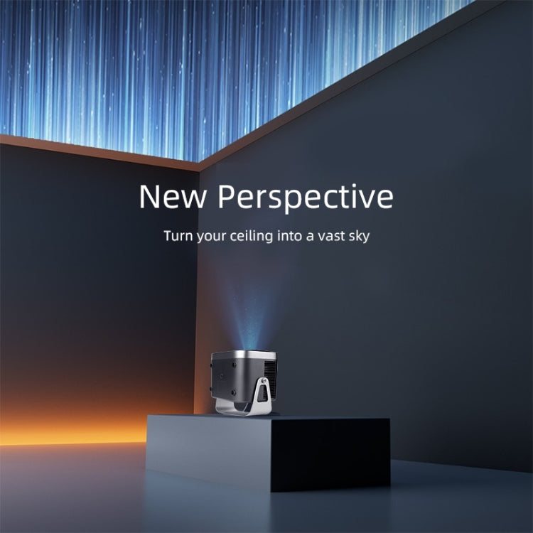 A003 150 Lumens 1280x720P 360 Degree Rotating LED Mini Android Projector, Specification:EU Plug