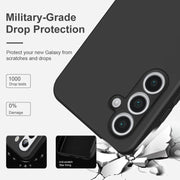 For Samsung Galaxy S25 5G MagSafe Magnetic Liquid Silicone Phone Case(Black)