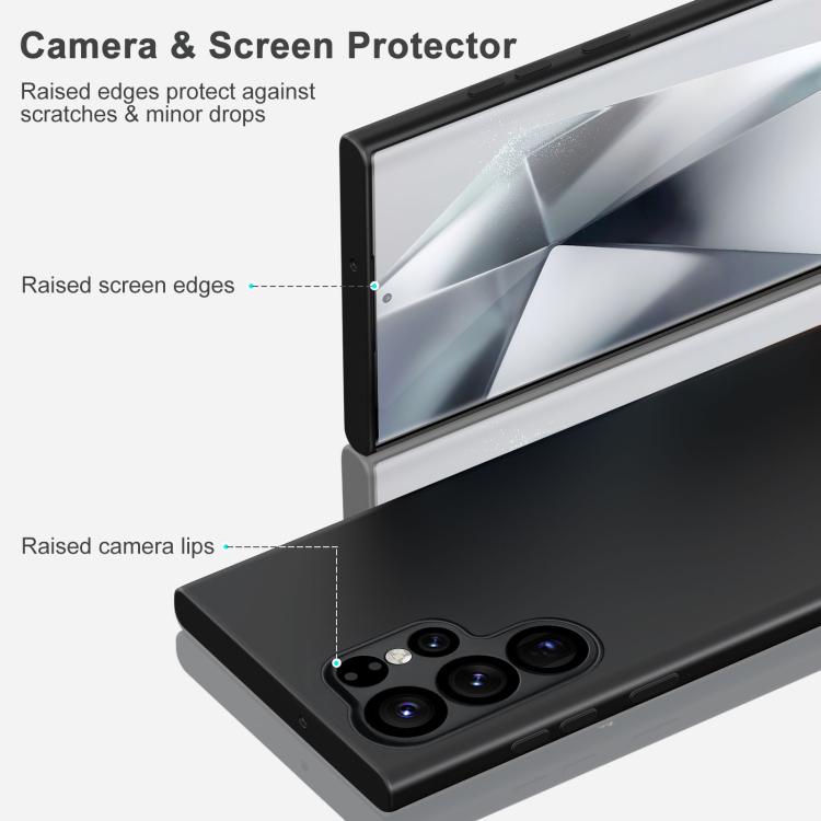 For Samsung Galaxy S25 Ultra 5G MagSafe Magnetic Liquid Silicone Phone Case(Black)