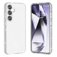 For Samsung Galaxy S25+ 5G Shockproof Terminator Glitter Powder Phone Case(White) - free shipping - PMC Jewellery - Order now!