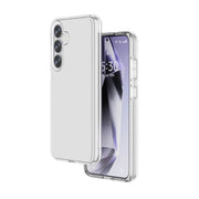 For Samsung Galaxy S25+ 5G Shockproof Terminator Glitter Powder Phone Case(Transparent)