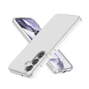 For Samsung Galaxy S25+ 5G Shockproof Terminator Glitter Powder Phone Case(Transparent)