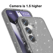 For Samsung Galaxy S25 5G Shockproof Terminator Glitter Powder Phone Case(Black)