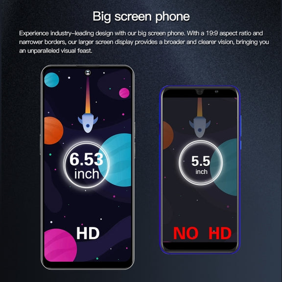 F15 Pro+ / U29, 3GB+32GB, 6.53 inch Screen, Face Identification, Android 8.1 MTK6737 Quad Core, Network: 4G, OTG, Dual SIM(Black)
