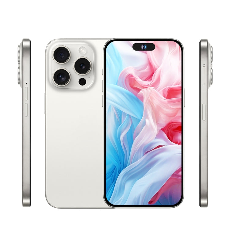 i15ProMax / U18, 3GB+32GB, 6.53 inch Face Identification Android 8.1 MTK6737 Quad Core, Network: 4G, OTG, Dual SIM(White)