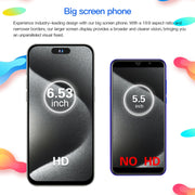 i15ProMax / U18, 3GB+32GB, 6.53 inch Face Identification Android 8.1 MTK6737 Quad Core, Network: 4G, OTG, Dual SIM(White)