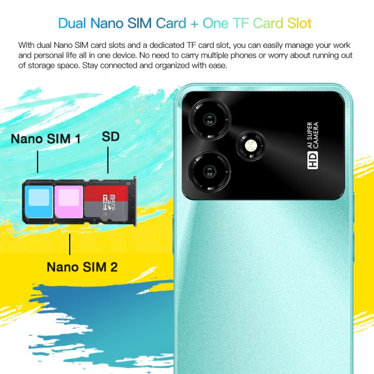 M6Pro / U30, 3GB+32GB, 6.53 inch Screen, Face Identification, Android 8.1 MTK6737 Quad Core, Network: 4G, OTG, Dual SIM(Black)