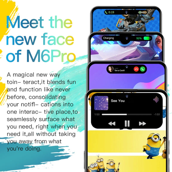 M6Pro / U30, 3GB+32GB, 6.53 inch Screen, Face Identification, Android 8.1 MTK6737 Quad Core, Network: 4G, OTG, Dual SIM(Green)