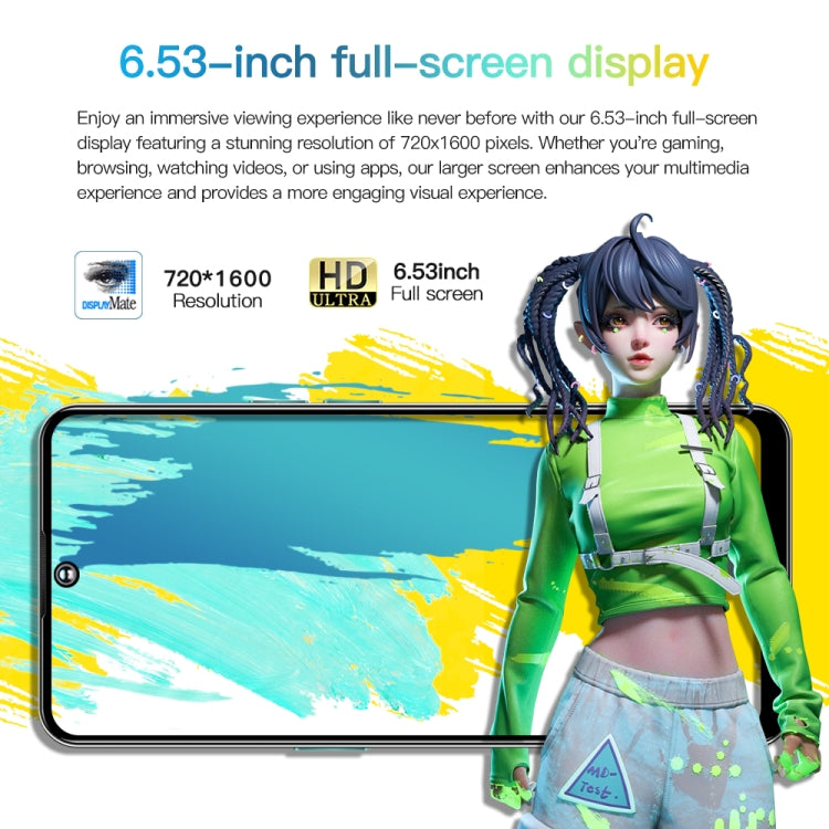 M6Pro / U30, 3GB+32GB, 6.53 inch Screen, Face Identification, Android 8.1 MTK6737 Quad Core, Network: 4G, OTG, Dual SIM(Black)