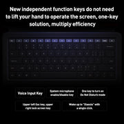 Original For Xiaomi Pad 6 Max 14 Intelligent Touch Pad Keyboard(Black)