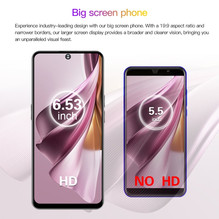 Reno10Pro+ / U22, 3GB+32GB, 6.53 inch Screen, Face Identification, Android 8.1 MTK6737 Quad Core, Network: 4G, OTG, Dual SIM(Black)