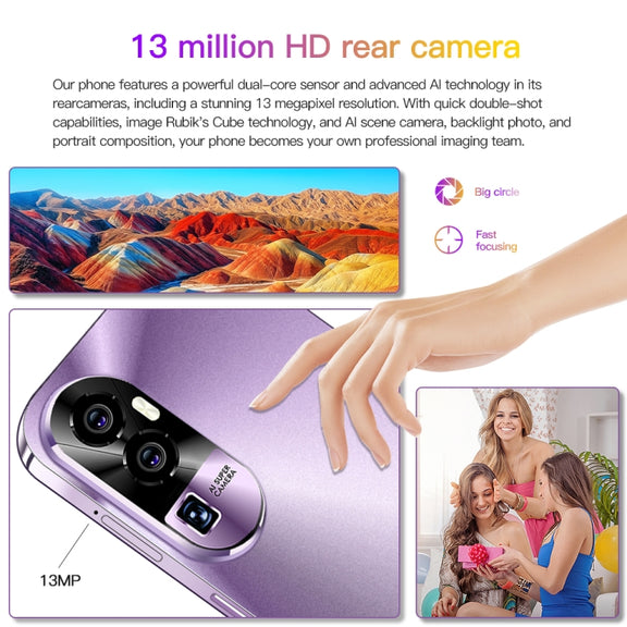 Reno10Pro+ / U22, 3GB+32GB, 6.53 inch Screen, Face Identification, Android 8.1 MTK6737 Quad Core, Network: 4G, OTG, Dual SIM(Black)