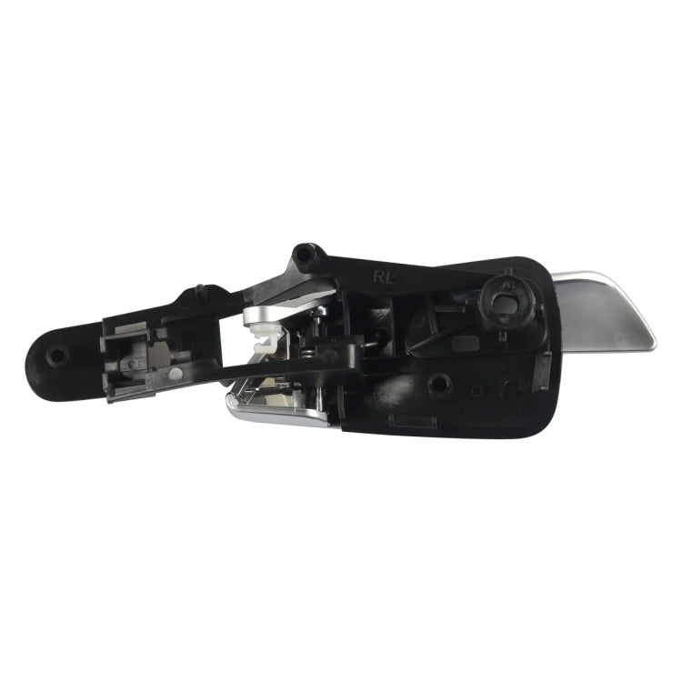 A6743-03 Car Rear Left Electroplated Inside Door Handle for Alfa Romeo Giulietta 2010-2016 156092160(Black + Silver)