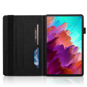For Lenovo Tab P12 / Xiaoxin Pad Pro 12.7 2023 Life Tree Series Horizontal Flip Leather Tablet Case(Black)