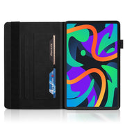 For Lenovo Tab M11 / Xiaoxin Pad 11 2024 Life Tree Series Horizontal Flip Leather Tablet Case(Black)