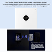 Original Xiaomi Mijia Smart Air Purifier 4 Lite Antibacterial Aldehyde Removal, US Plug(White)