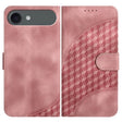 For iPhone 17 Air YX0060 Elephant Head Embossed Phone Leather Case with Lanyard(Pink) - free shipping - PMc TechLife - Order now!